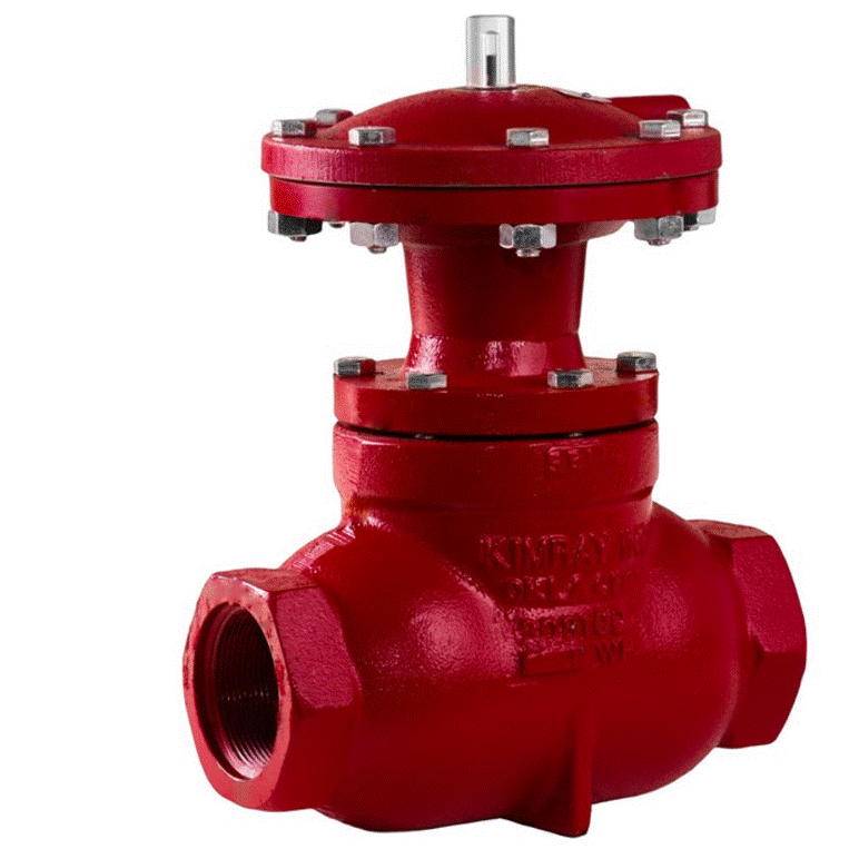 Low Pressure Control Valve, Kimray, Diaphragm Balanced, 2" Female NPT