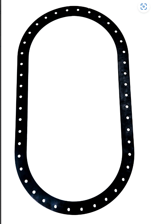 Firetube Gasket, 44 Hole, Viton