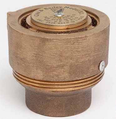 37 Brass Triplex Vent
