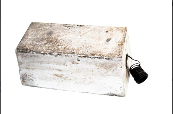 Anode, 75# Block, Aluminum
