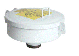 6100-09-1435 – 3.5 Gallon Mild Steel Spill Containment Box 4″ x 4″ Male Threaded Nipple