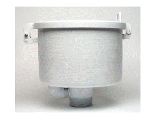 6100-09-1754 – 7.5 Gallon Mild Steel Spill Containment Box 4″ x 4″ Male Threaded Nipple