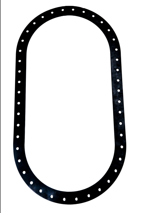 Firetube Gasket, 44 Hole, Viton