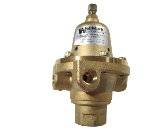 Pressure Regulator, 0-225 PSI, Wellmark